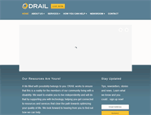 Tablet Screenshot of drail.org